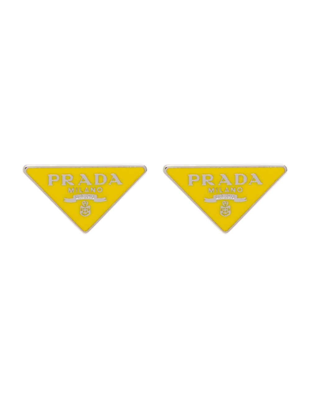 Prada Prada Symbole Earrings Yellow | 0935TURSK