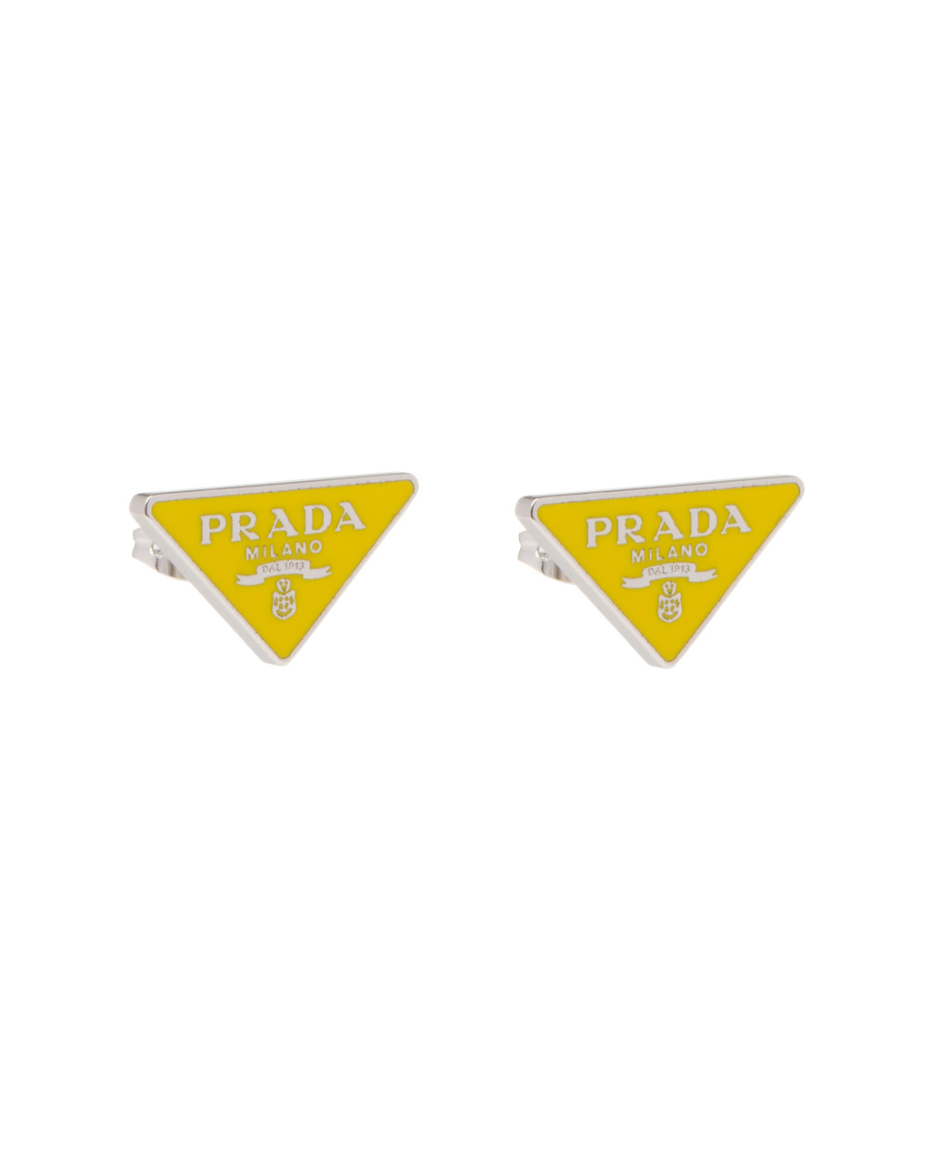 Prada Prada Symbole Earrings Yellow | 0935TURSK