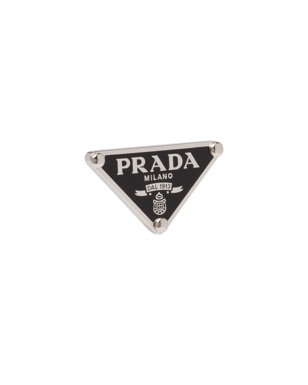 Prada Prada Symbole Single Left Earring Black | 4795IEGTS