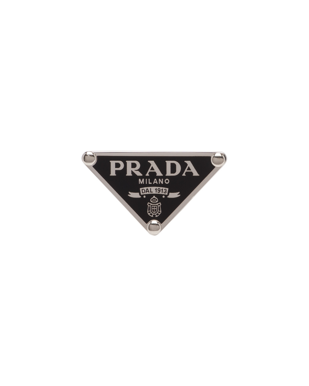 Prada Prada Symbole Single Right Earring Black | 3207CEZGN