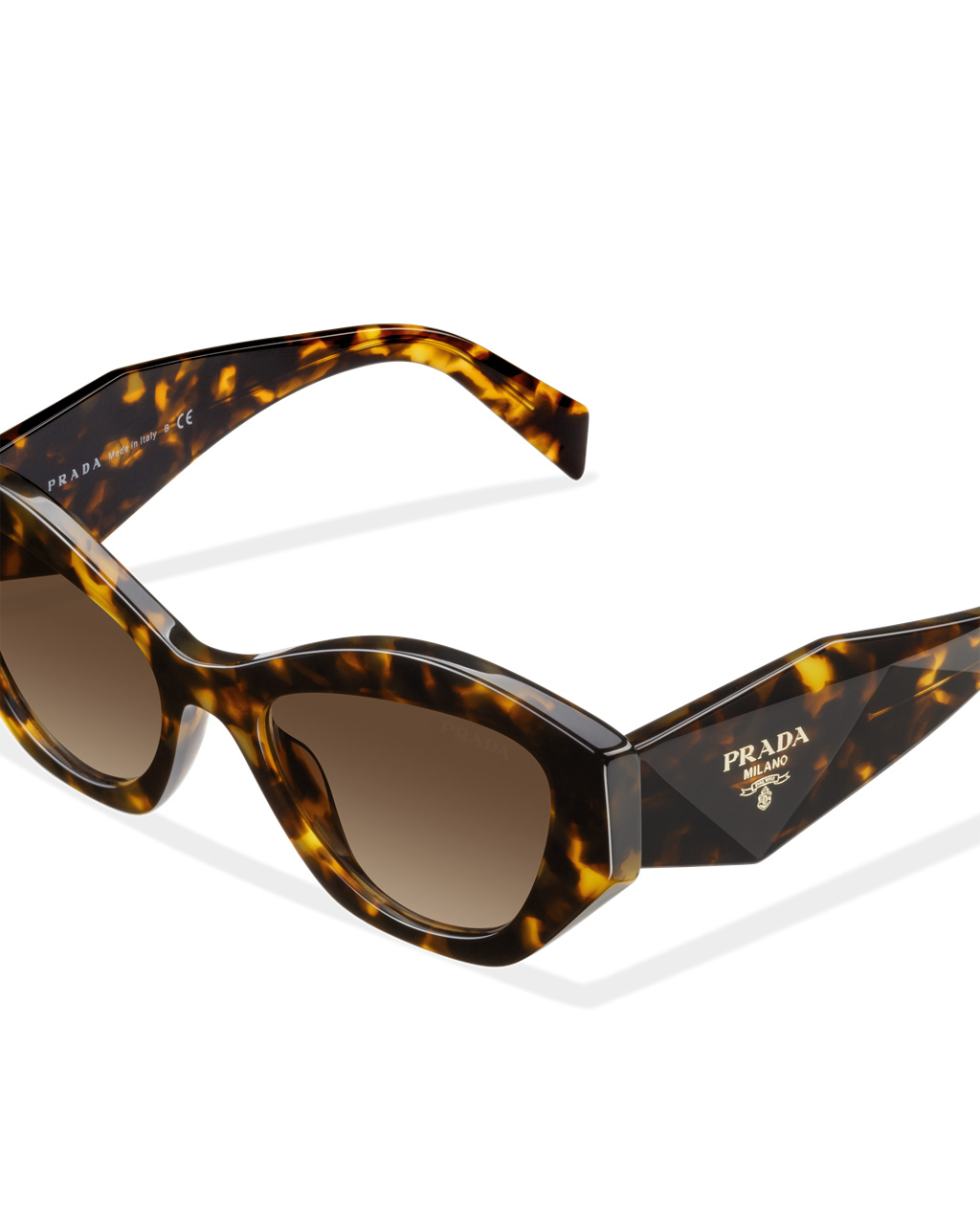 Prada Prada Symbole Sunglasses Cat-eye Gradient Sienna Lenses | 4530UQOAR