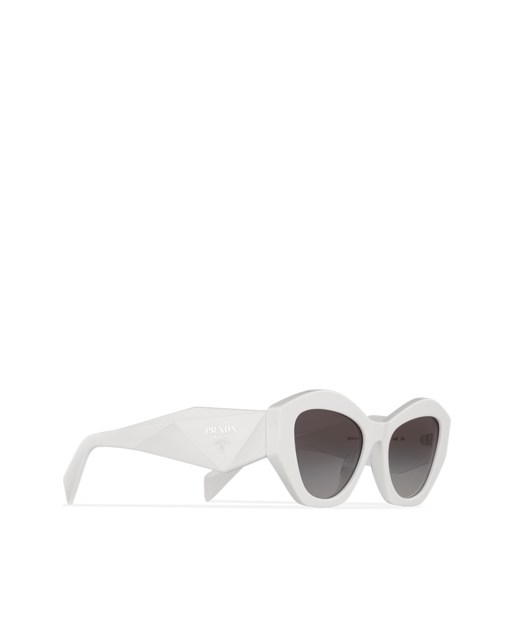 Prada Prada Symbole Sunglasses Cat-eye Gradient Slate Gray To Light Blue Lenses | 5081PNYMK