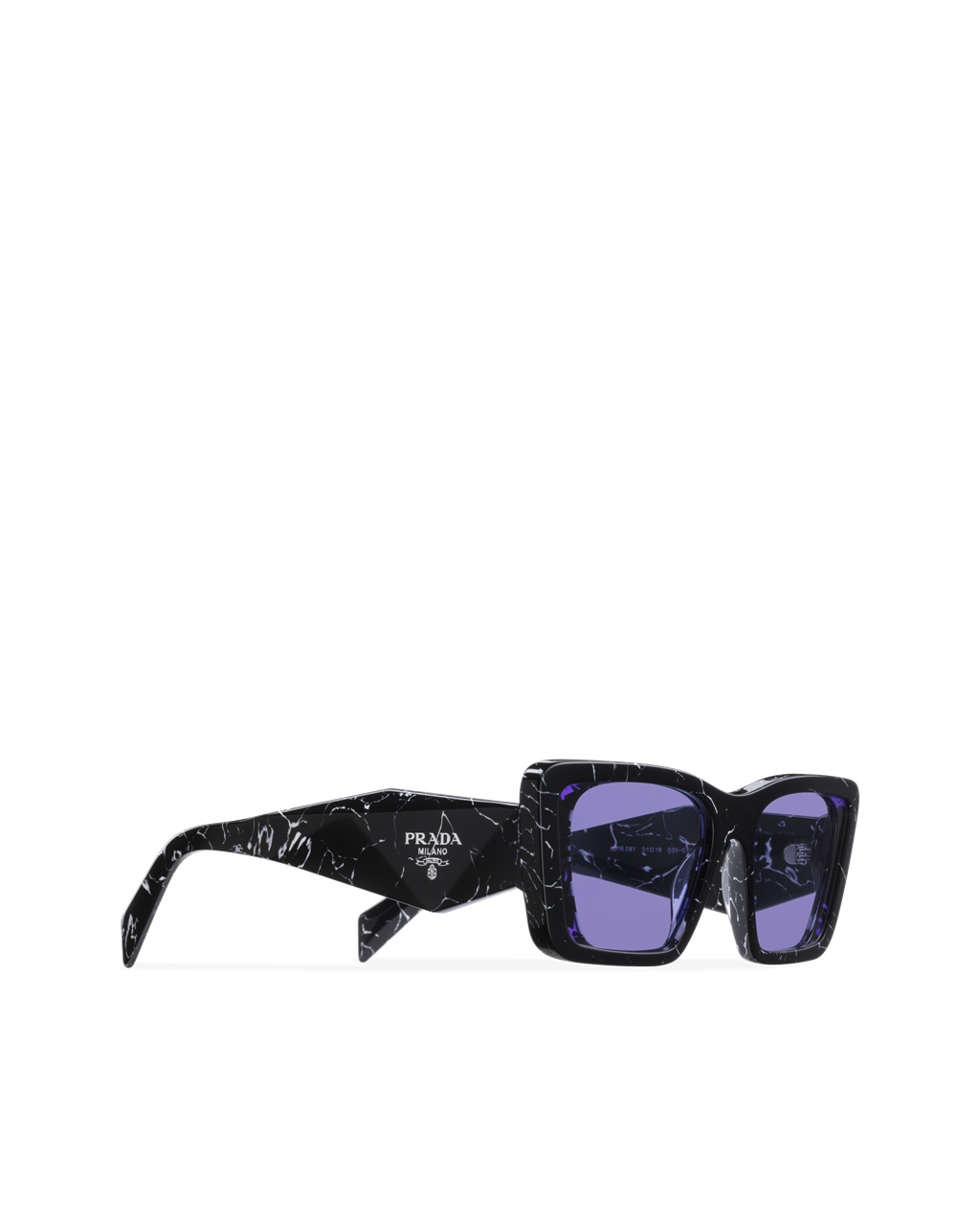 Prada Prada Symbole Sunglasses Squared Purple Lenses | 8374TCSUV