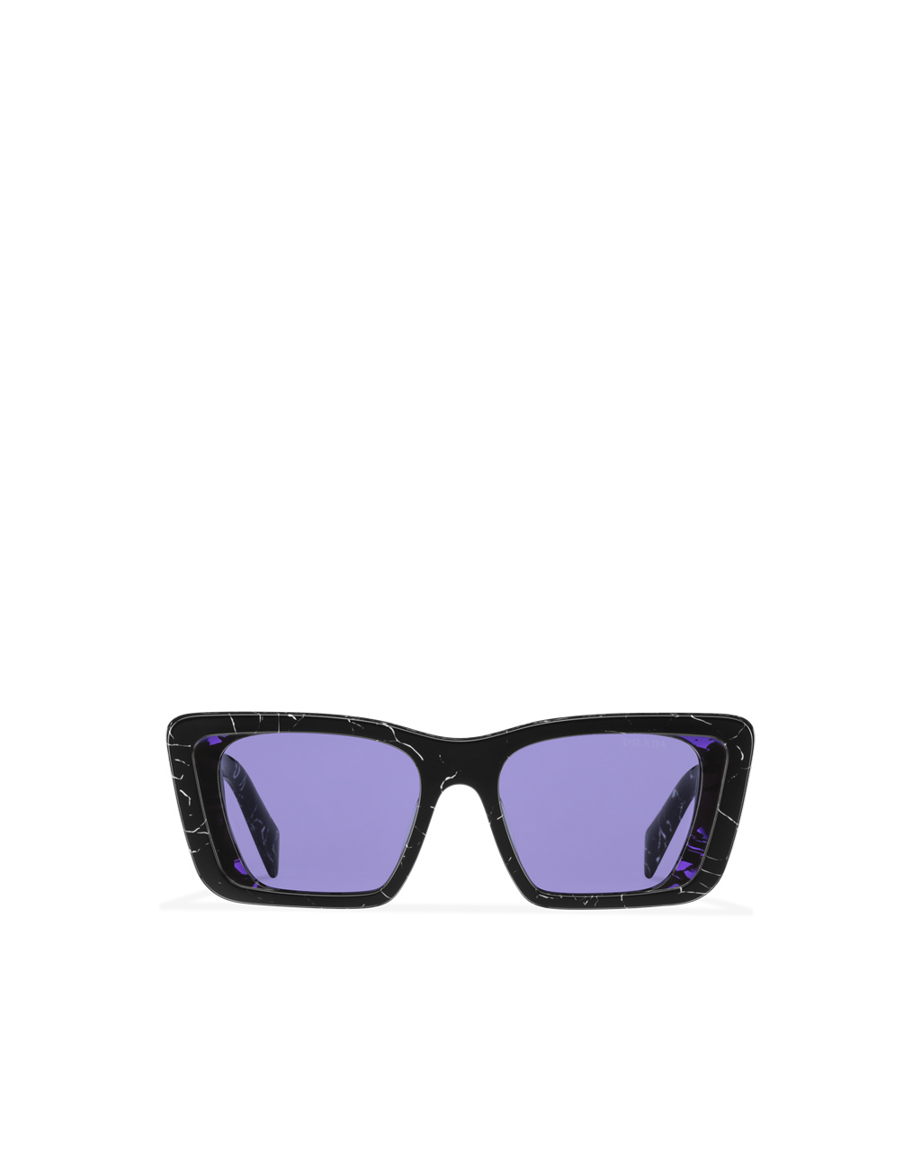 Prada Prada Symbole Sunglasses Squared Purple Lenses | 8374TCSUV