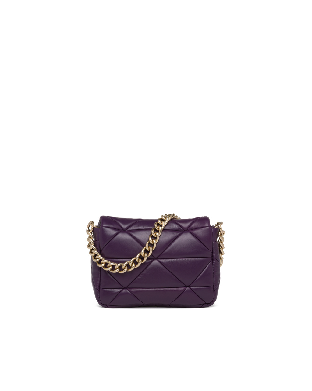 Prada Prada System Nappa Leather Patchwork Bag Violet | 9178ADEXT