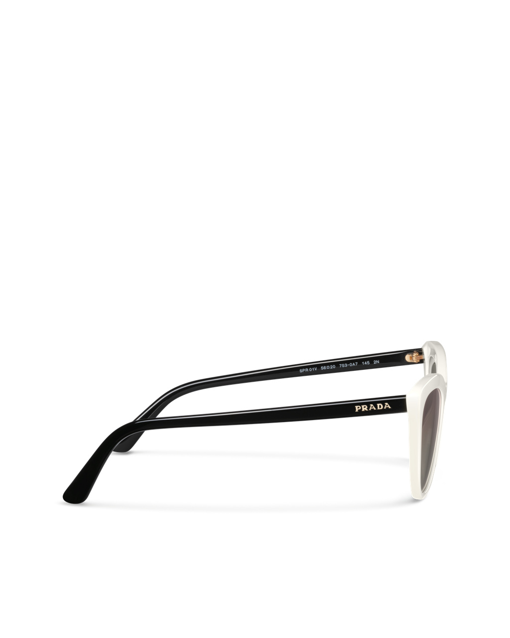 Prada Prada Ultravox Cat-eye Gradient Anthracite Gray Lenses | 1869ADEBZ