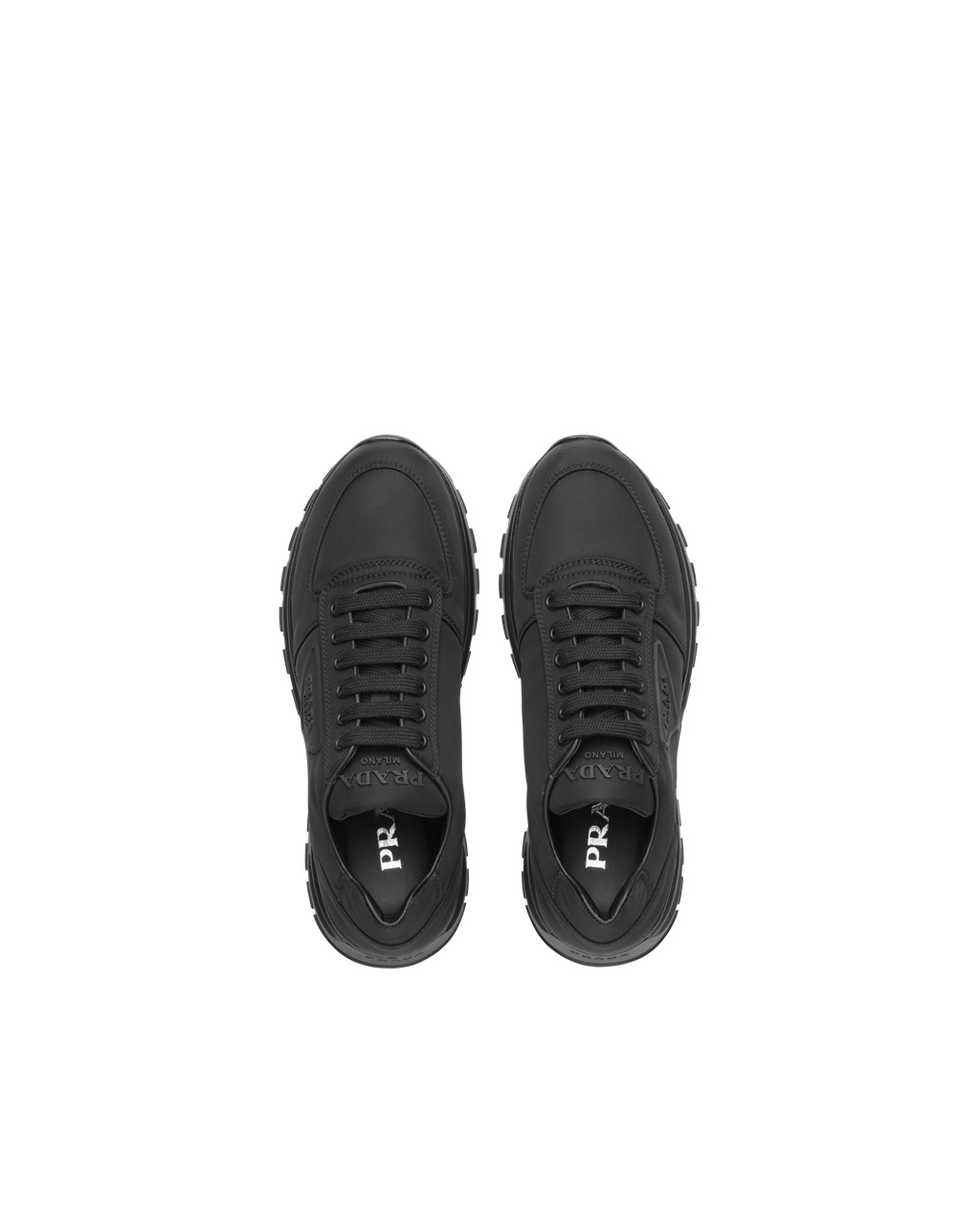 Prada Prax 01 Re-nylon Gabardine Sneakers Black | 1907ABHWV