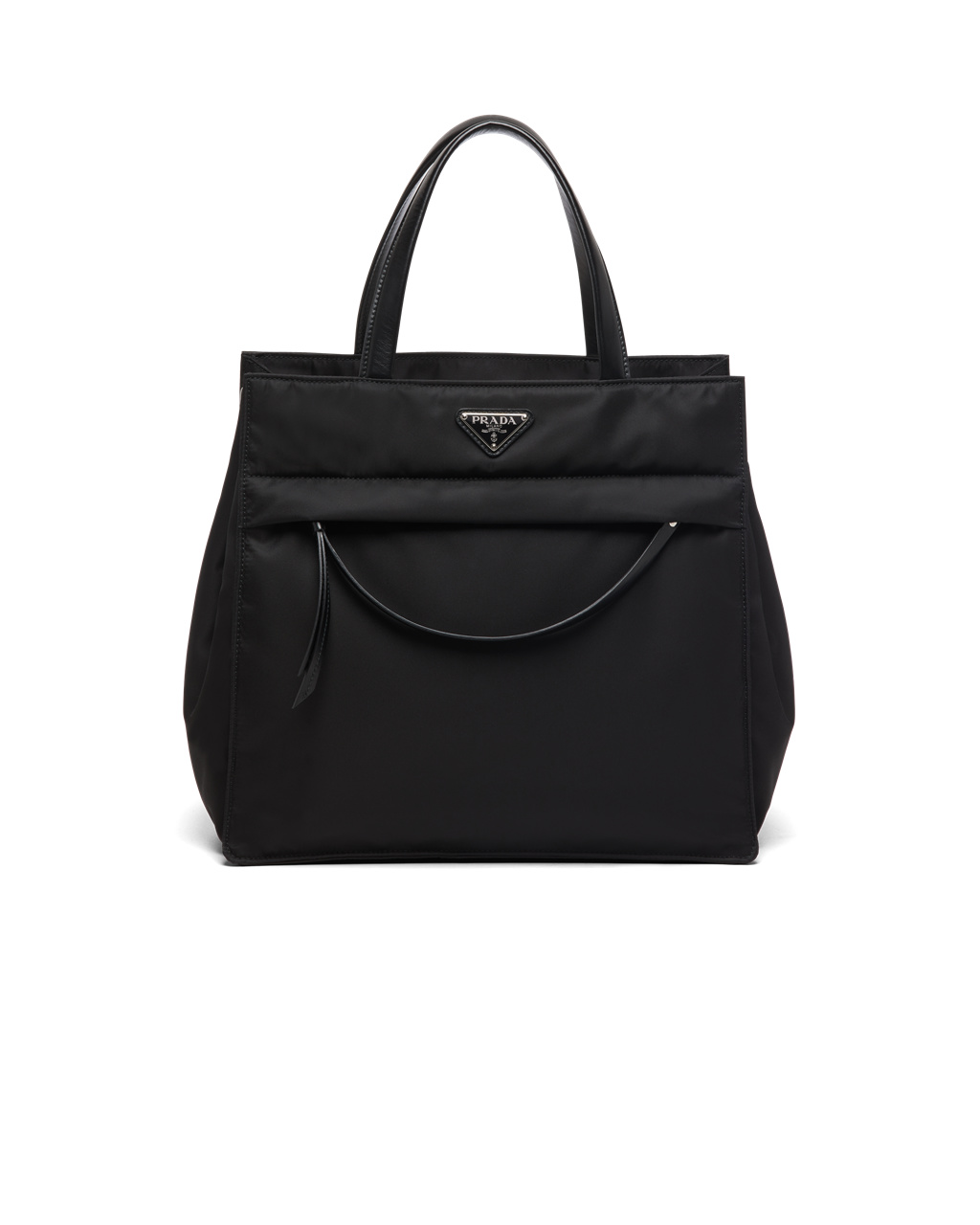 Prada Quilted Nylon Tote Bag Black | 0395FZWCE