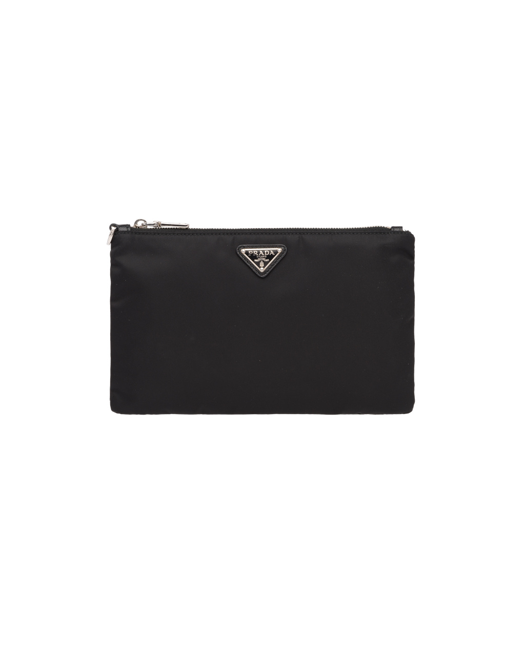 Prada Re-nylon And Saffiano Leather Pouch Black | 1675TUCVW