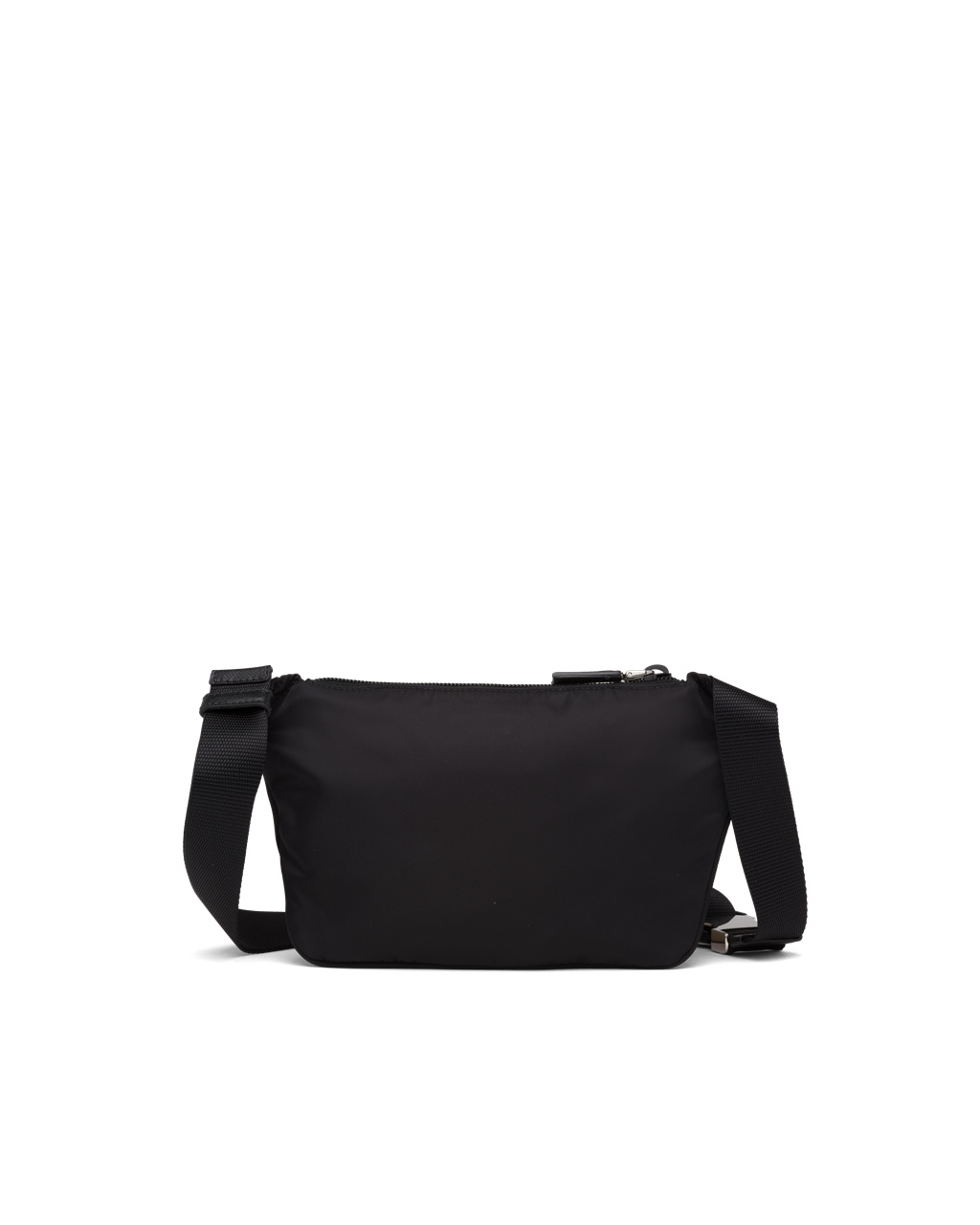 Prada Re-nylon And Saffiano Leather Shoulder Bag Black | 3948ESPWF