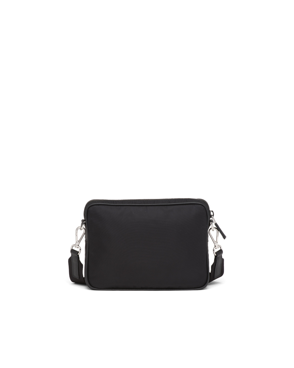 Prada Re-nylon And Saffiano Leather Shoulder Bag Black | 8926OWXFN