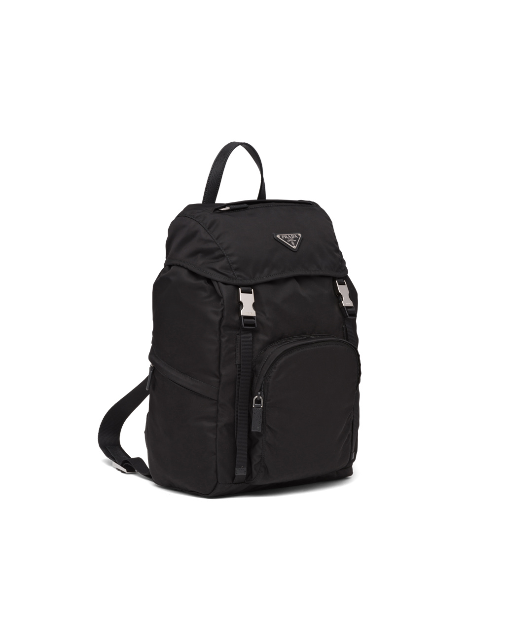 Prada Re-nylon Backpack Black | 4169OVEMH