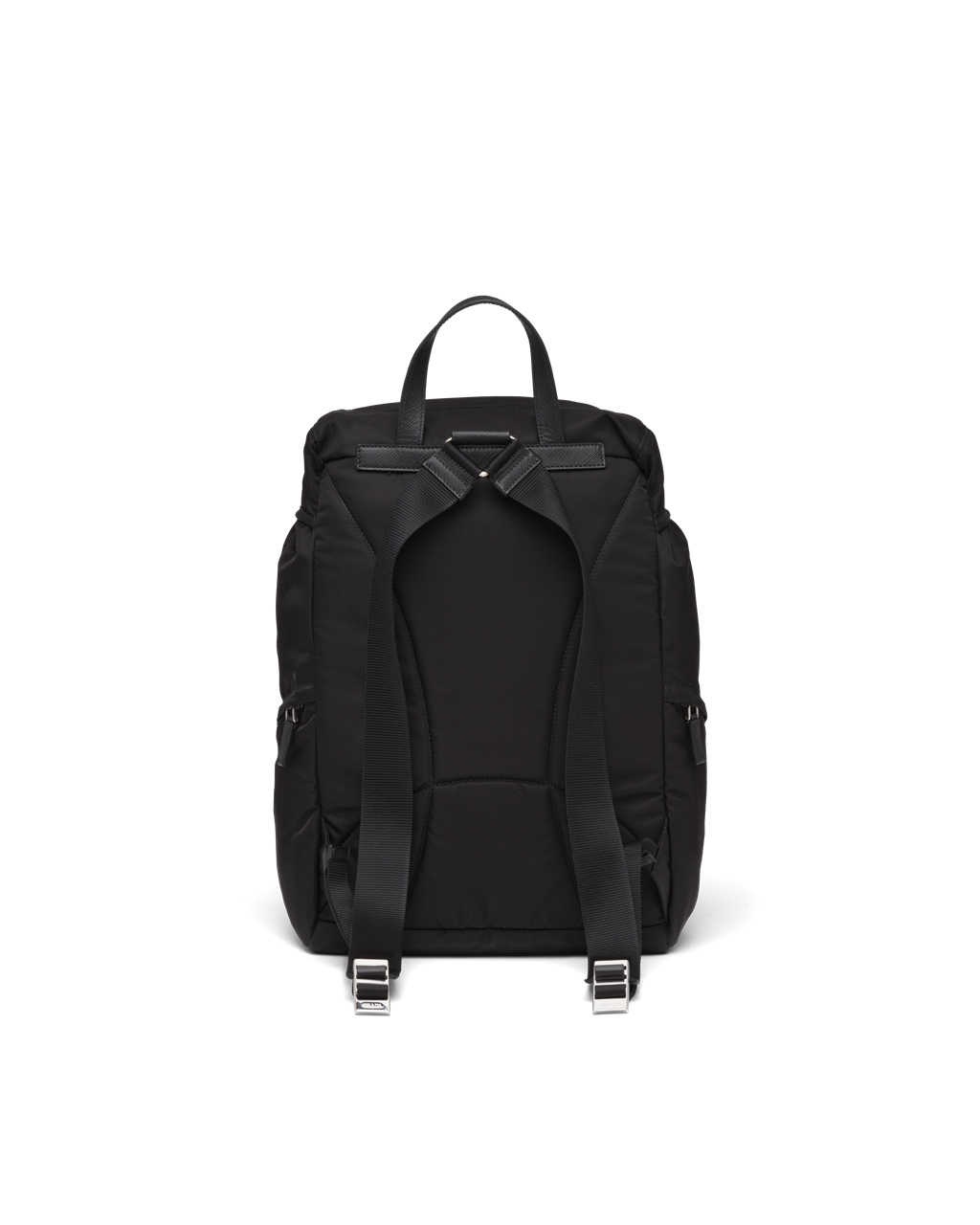 Prada Re-nylon Backpack Black | 4169OVEMH