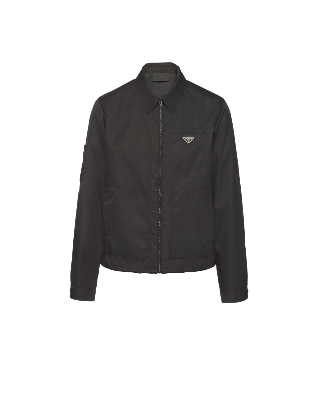 Prada Re-nylon Blouson Jacket Black | 0349WFKQO