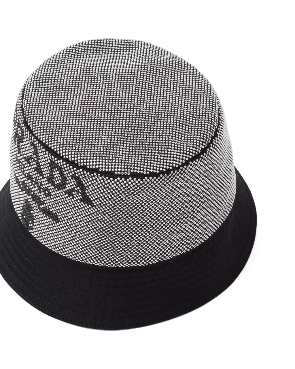 Prada Re-nylon Bucket Hat Black / Steel | 3896RUXMC