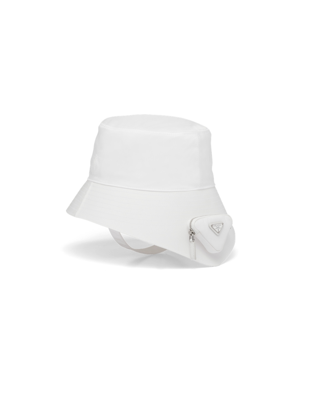 Prada Re-nylon Bucket Hat White | 3294CNIHB