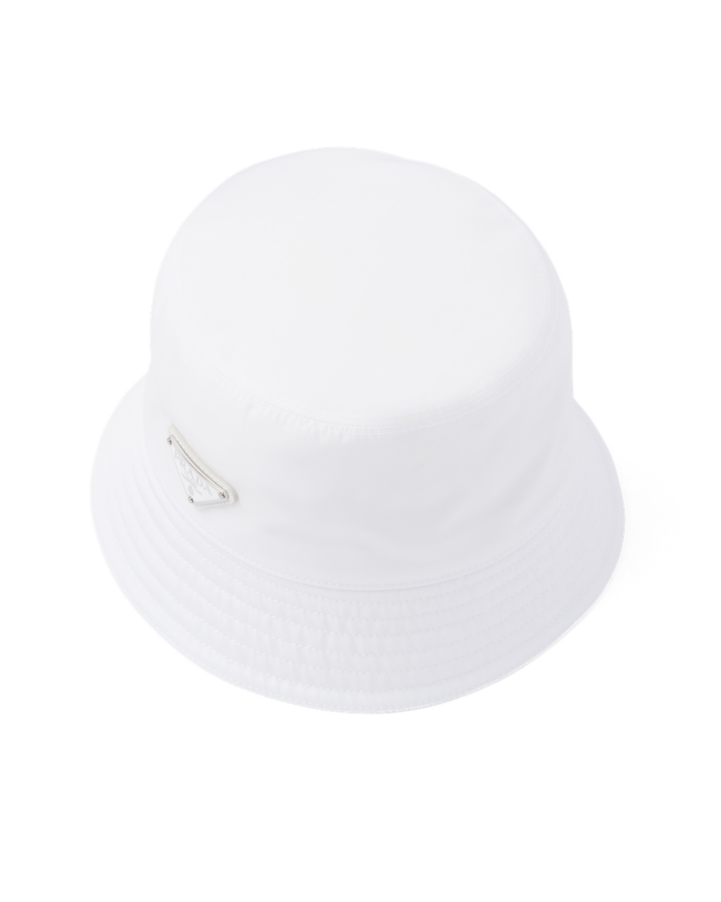 Prada Re-nylon Bucket Hat White | 5164DEGNA