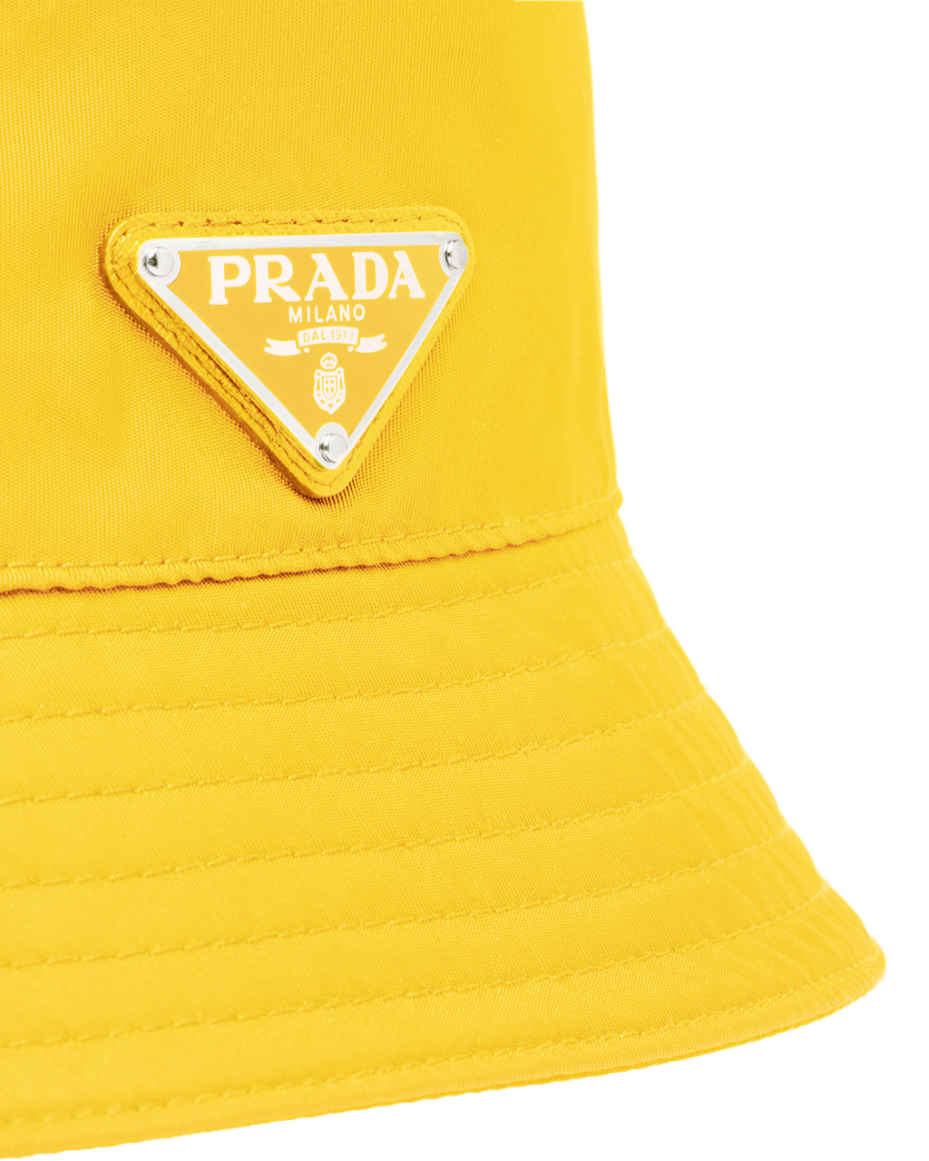 Prada Re-nylon Bucket Hat Yellow | 0762SRYCQ