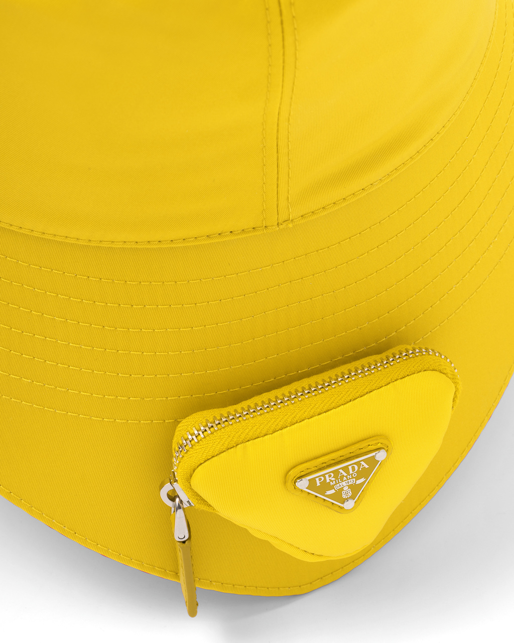 Prada Re-nylon Bucket Hat Yellow | 1328TGUSR