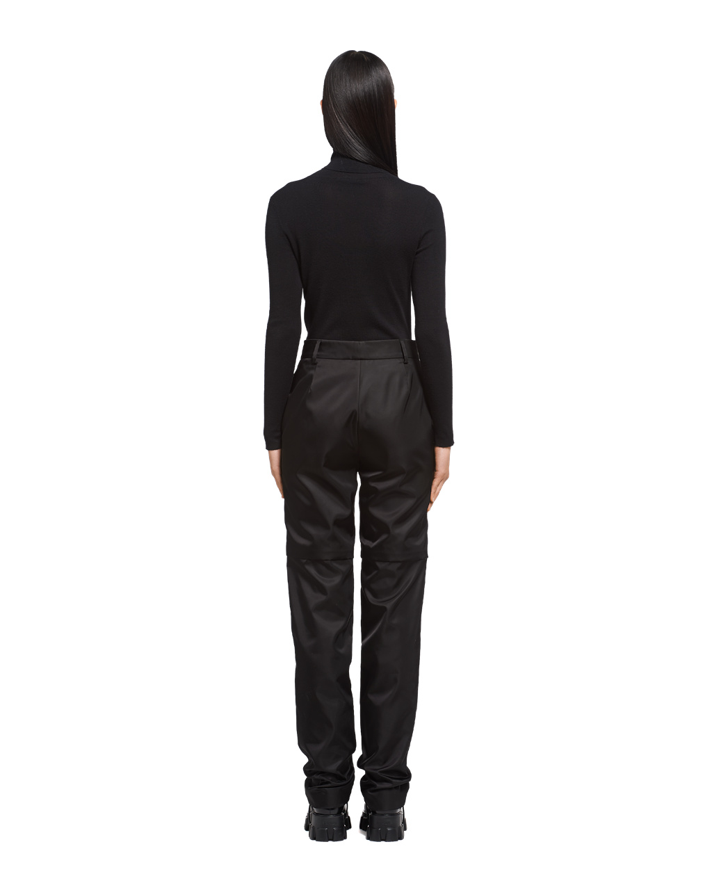 Prada Re-nylon Convertible Pants Black | 5136HXMFP