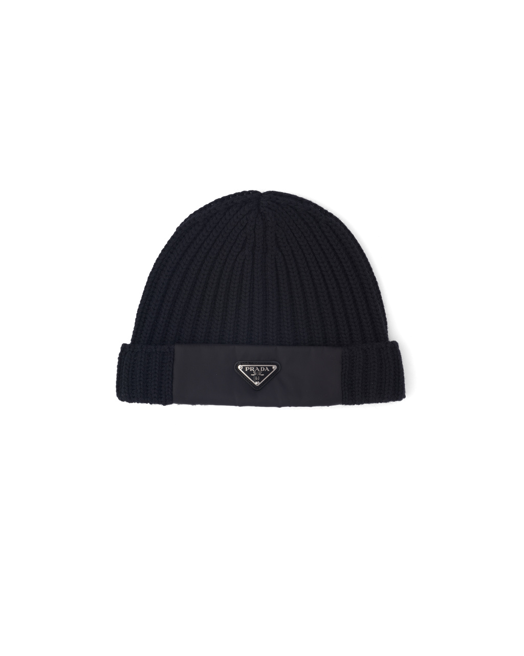 Prada Re-nylon Gabardine And Wool Cap Black | 1854HMUXG