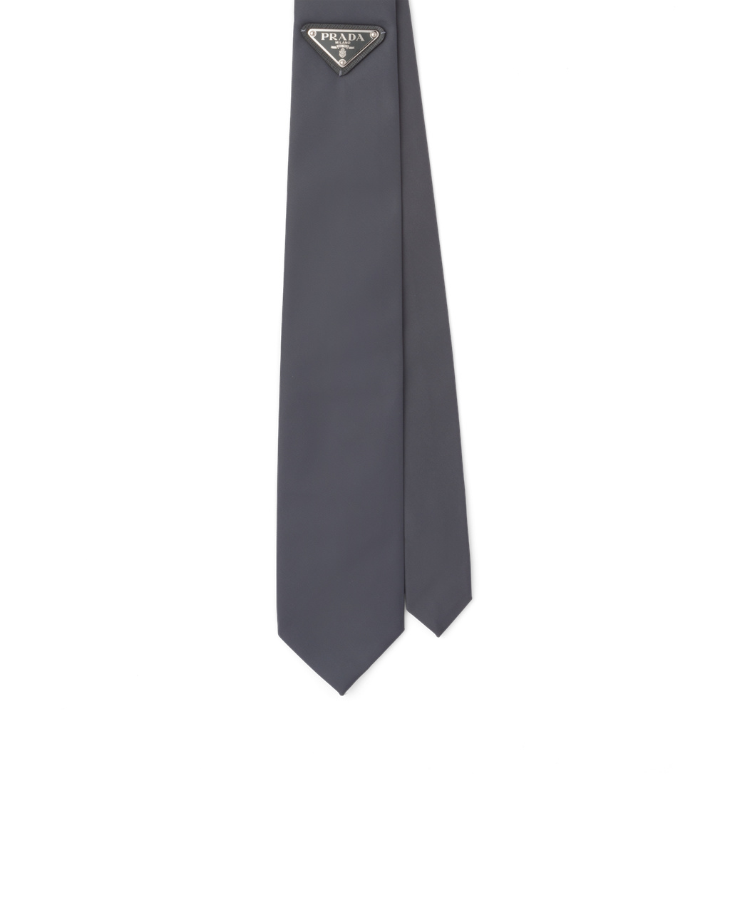 Prada Re-nylon Gabardine Tie Grey | 9187CUDXF