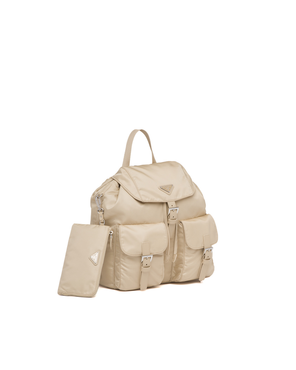 Prada Re-nylon Medium Backpack Desert Beige | 6904JSNZO