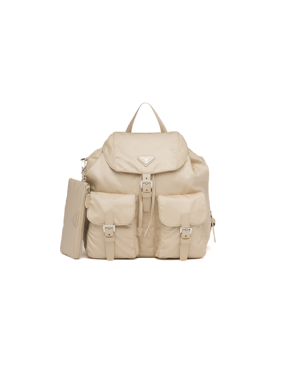 Prada Re-nylon Medium Backpack Desert Beige | 6904JSNZO