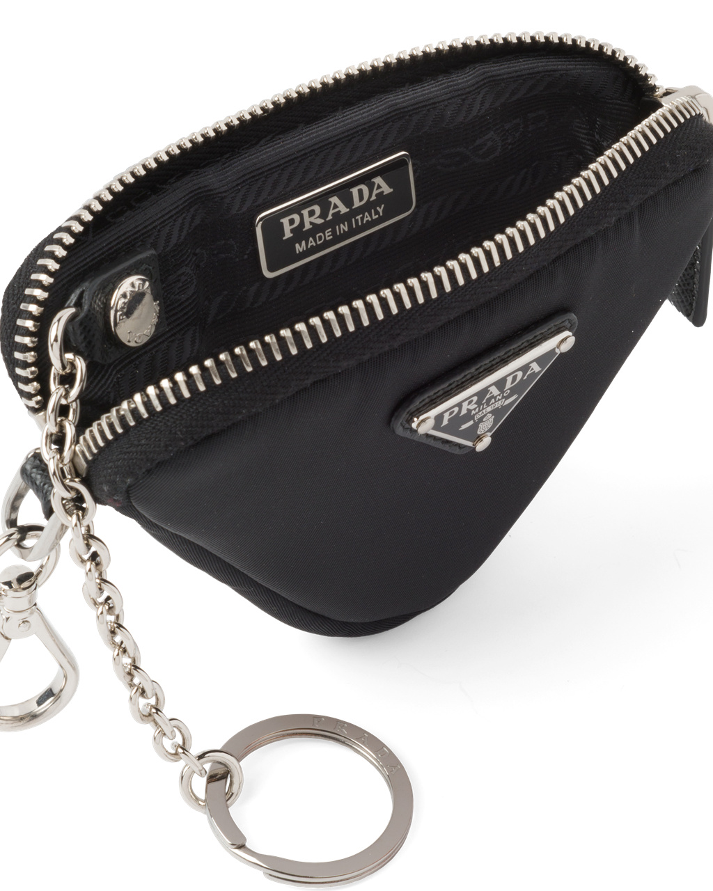 Prada Re-nylon Mini Pouch Black | 4362YQVCX