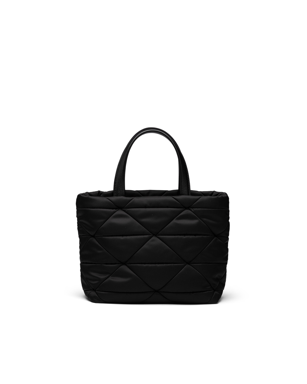 Prada Re-nylon Padded Tote Bag Black | 5734MZSNK