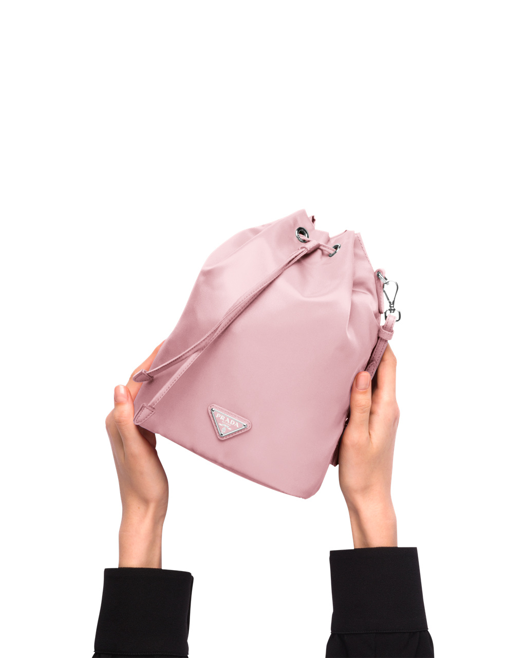 Prada Re-nylon Pouch Alabaster Pink | 4567LWIAV