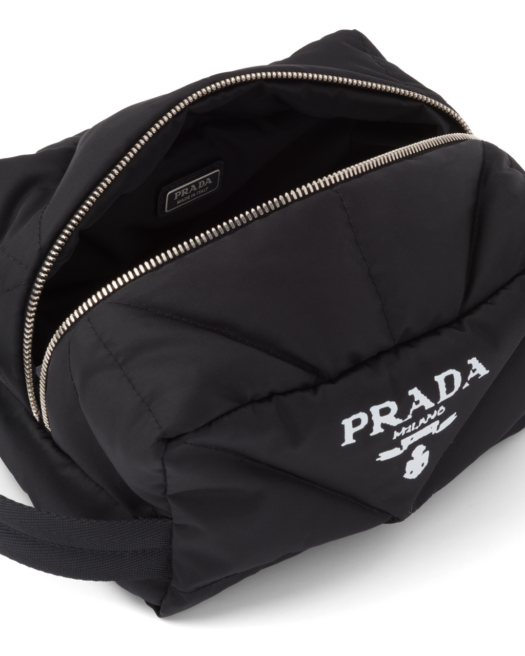 Prada Re-nylon Pouch Black | 4657MTIBZ