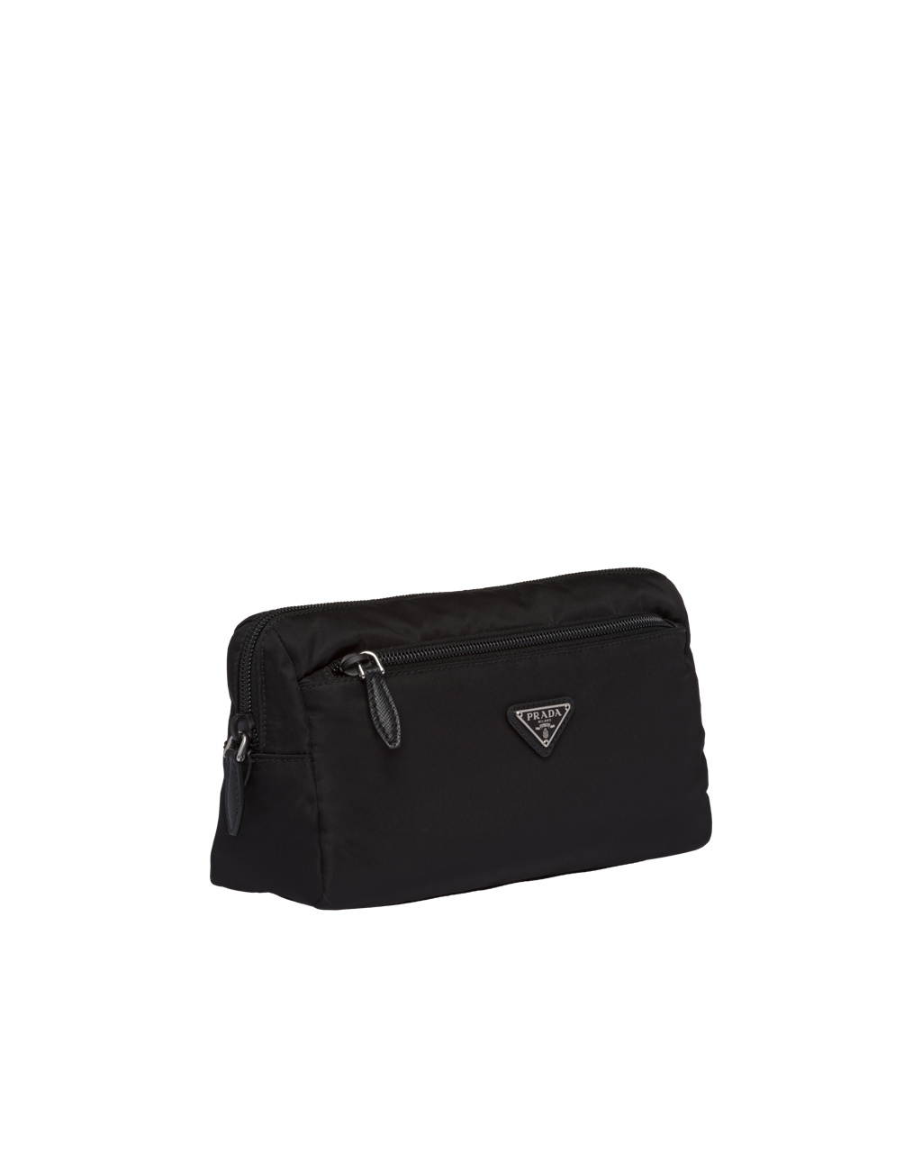 Prada Re-nylon Pouch Black / Astral Blue | 7032JLDWI