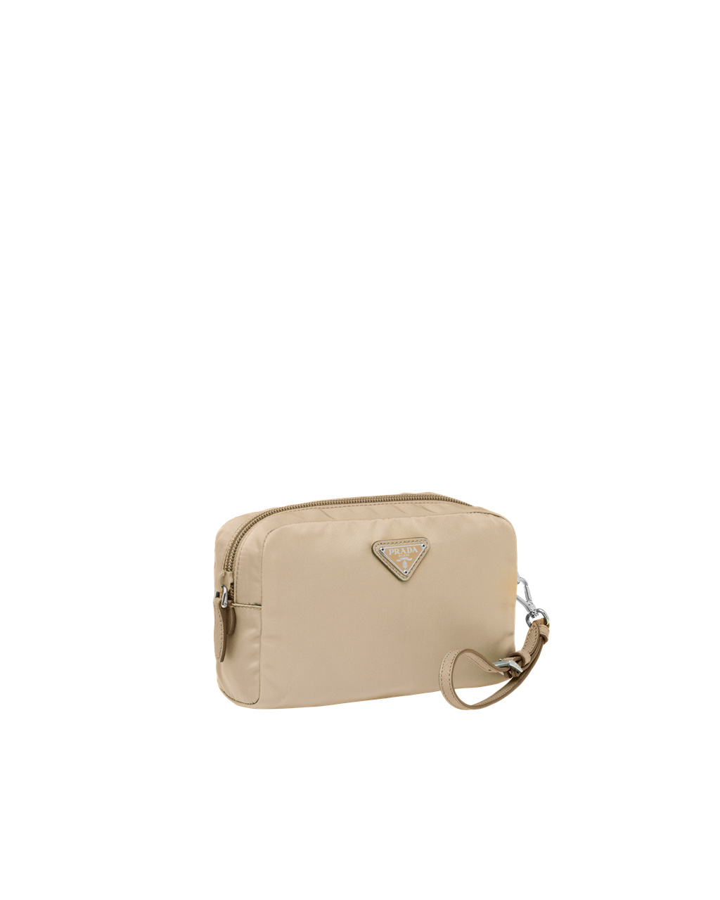 Prada Re-nylon Pouch Desert Beige | 7418OXKEQ