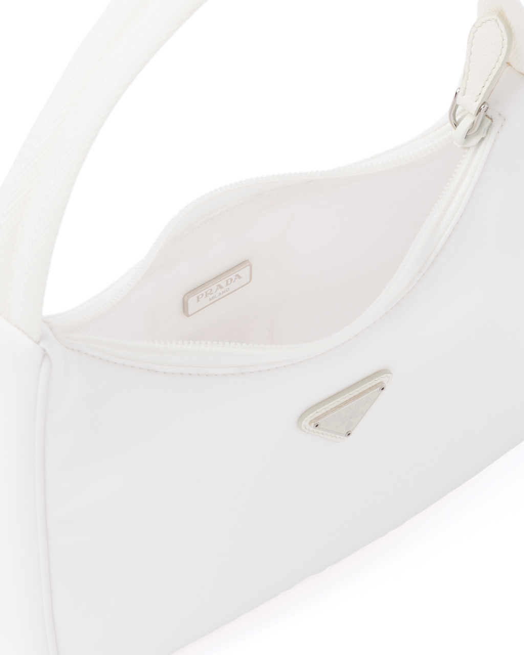 Prada Re-nylon Re-edition 2000 Mini-bag White | 8132OJKVQ