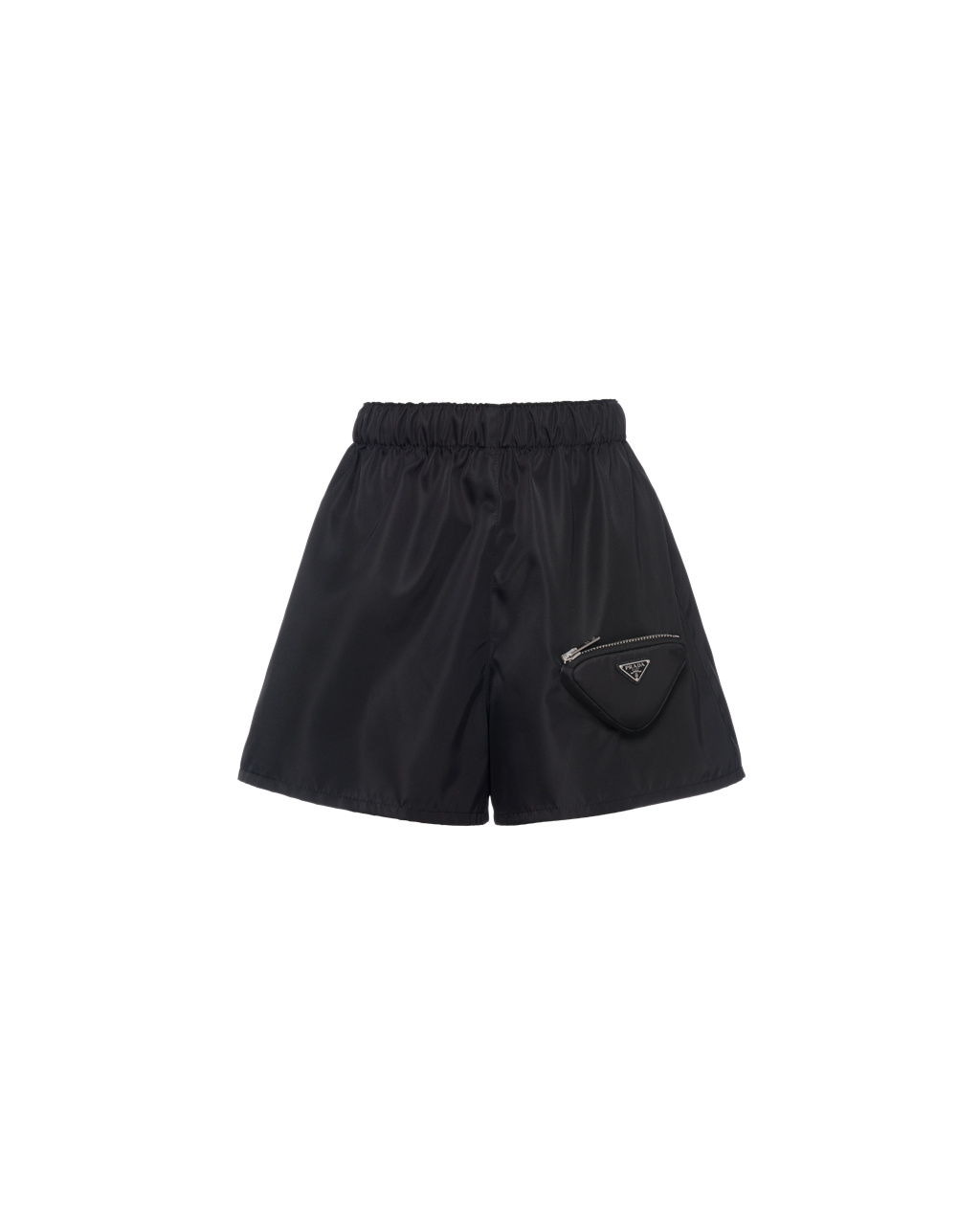 Prada Re-nylon Shorts With Pouch Black | 7826DOJAK