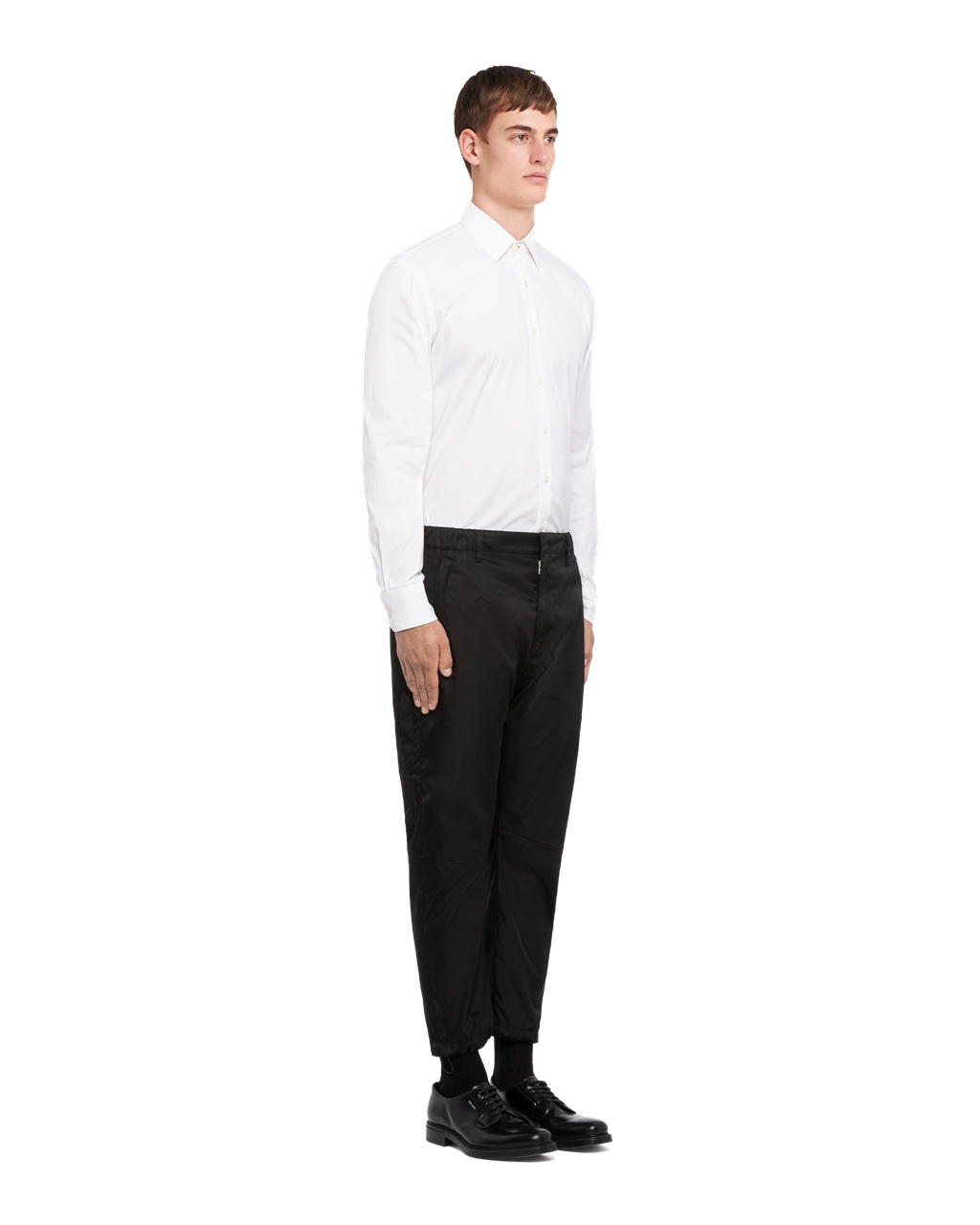 Prada Re-nylon Trousers Black | 2145MIELK