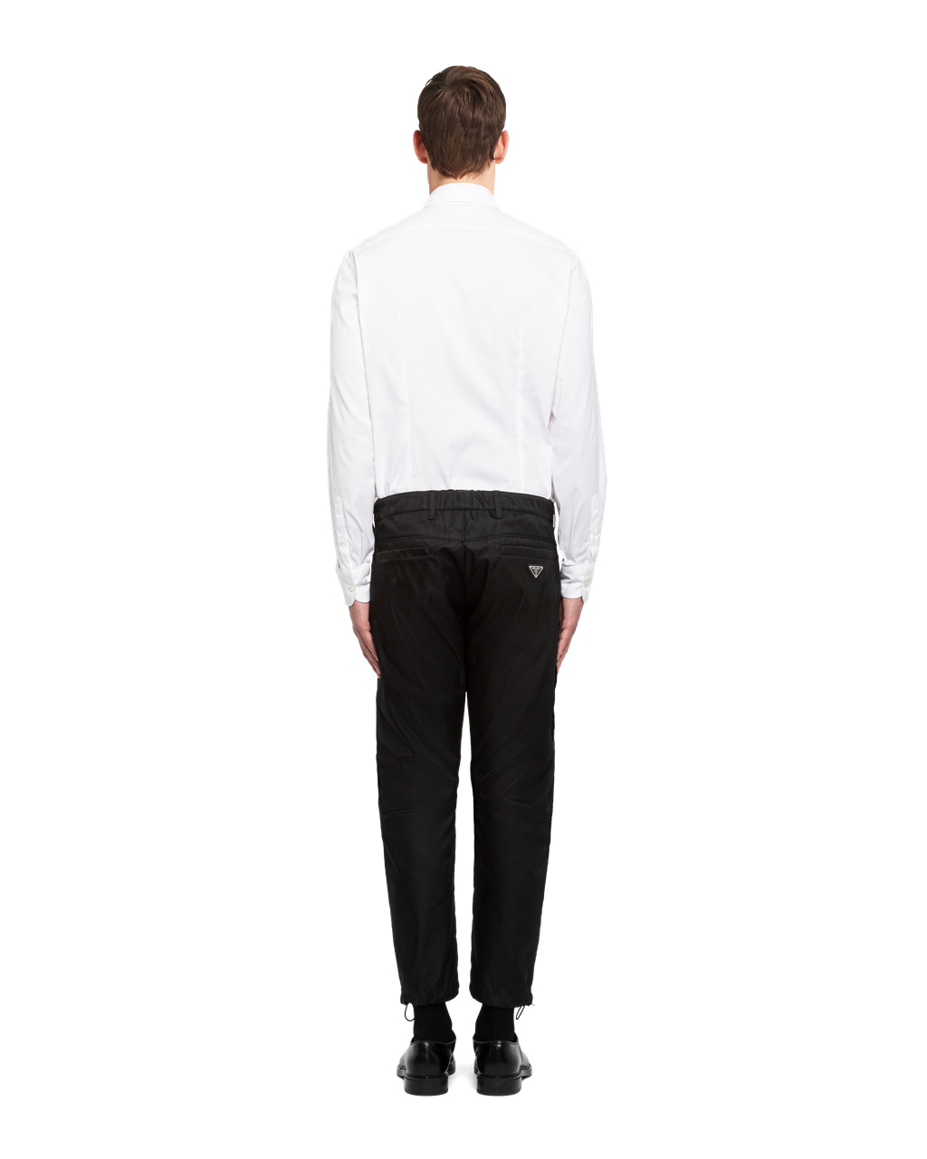 Prada Re-nylon Trousers Black | 2145MIELK