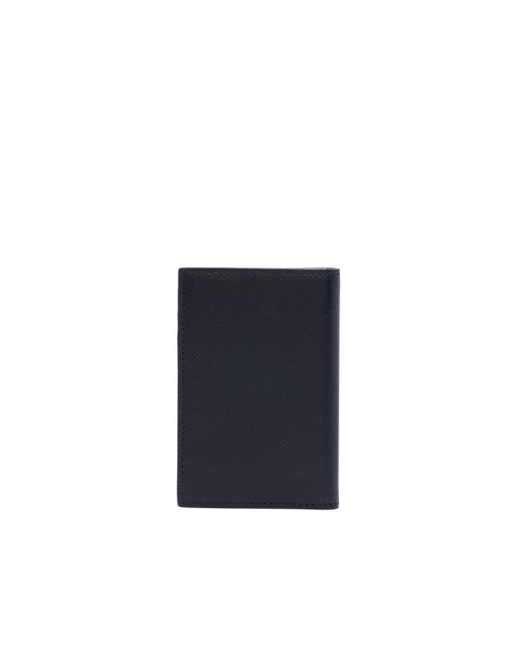 Prada Saffiano Leather Card Holder Black | 0975THNPS