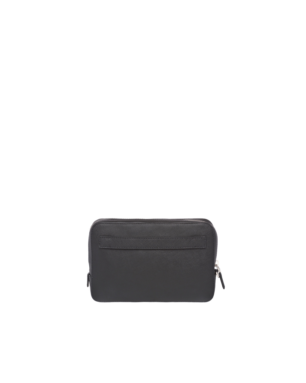 Prada Saffiano Leather Clutch Black | 4756VXLEA