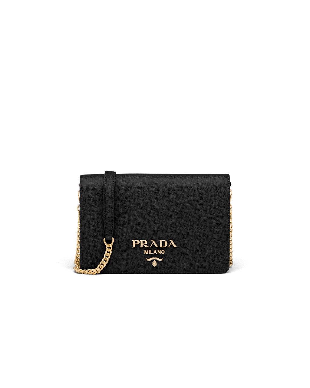 Prada Saffiano Leather Mini Bag Black | 4931VAKNF