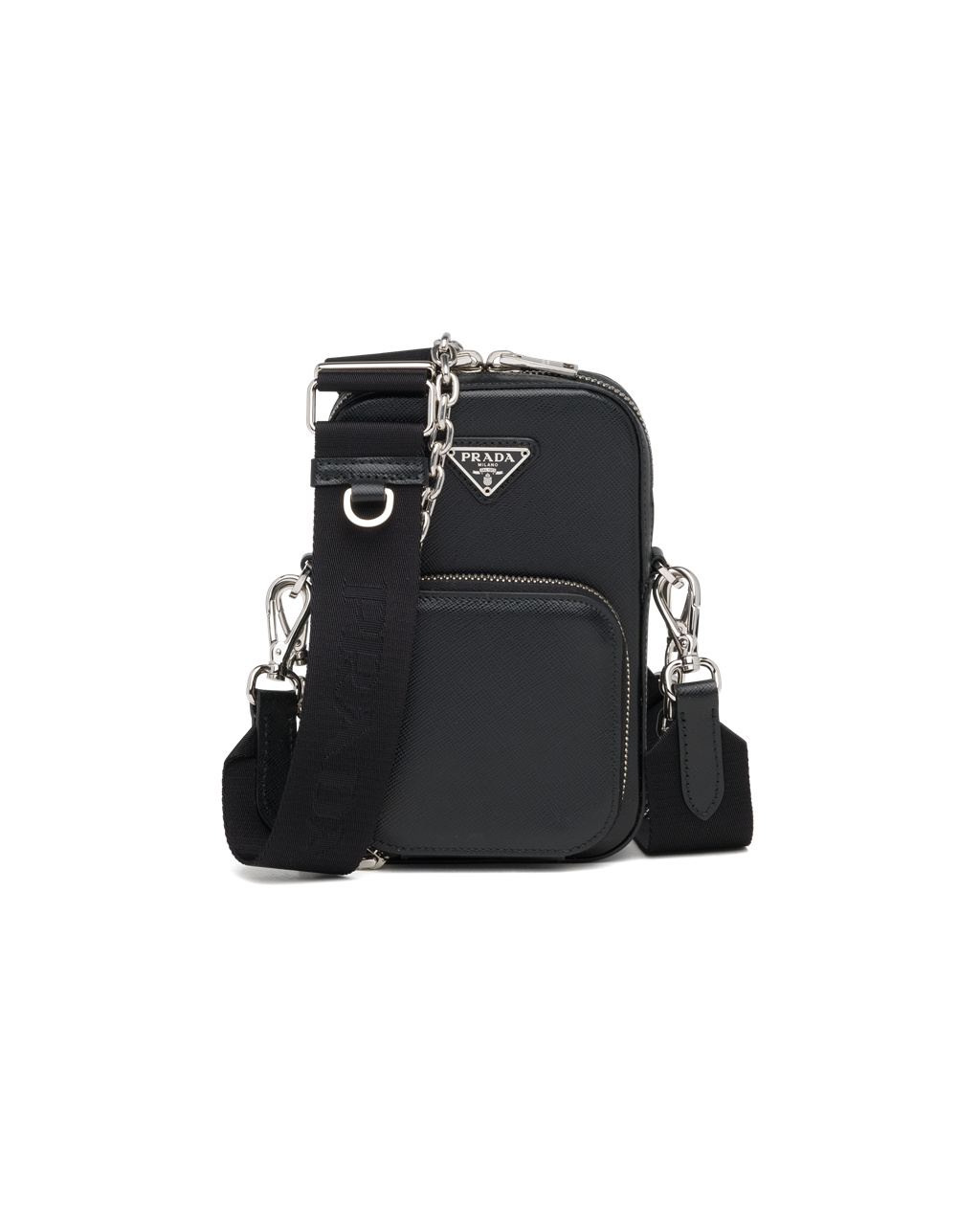 Prada Saffiano Leather Mini Bag Black | 8731VCEIF