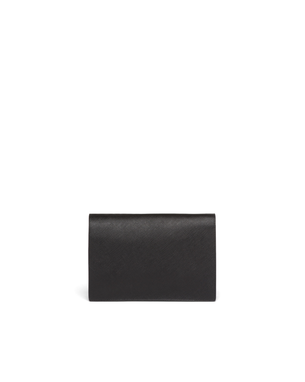 Prada Saffiano Leather Mini Envelope Bag Black | 3147BWAZN