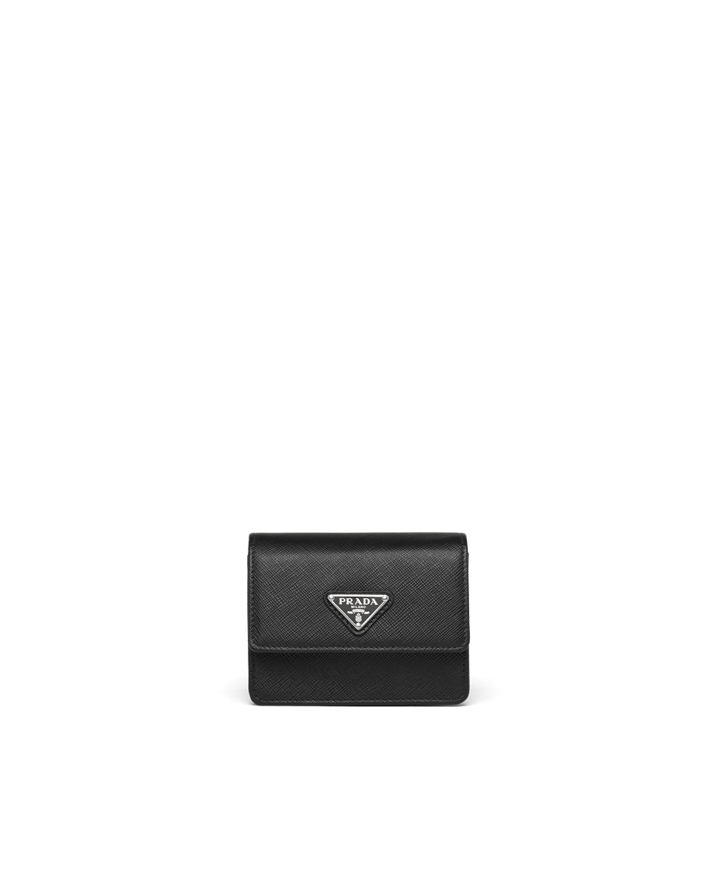 Prada Saffiano Leather Playing Cards Set Black | 0584LCDFY