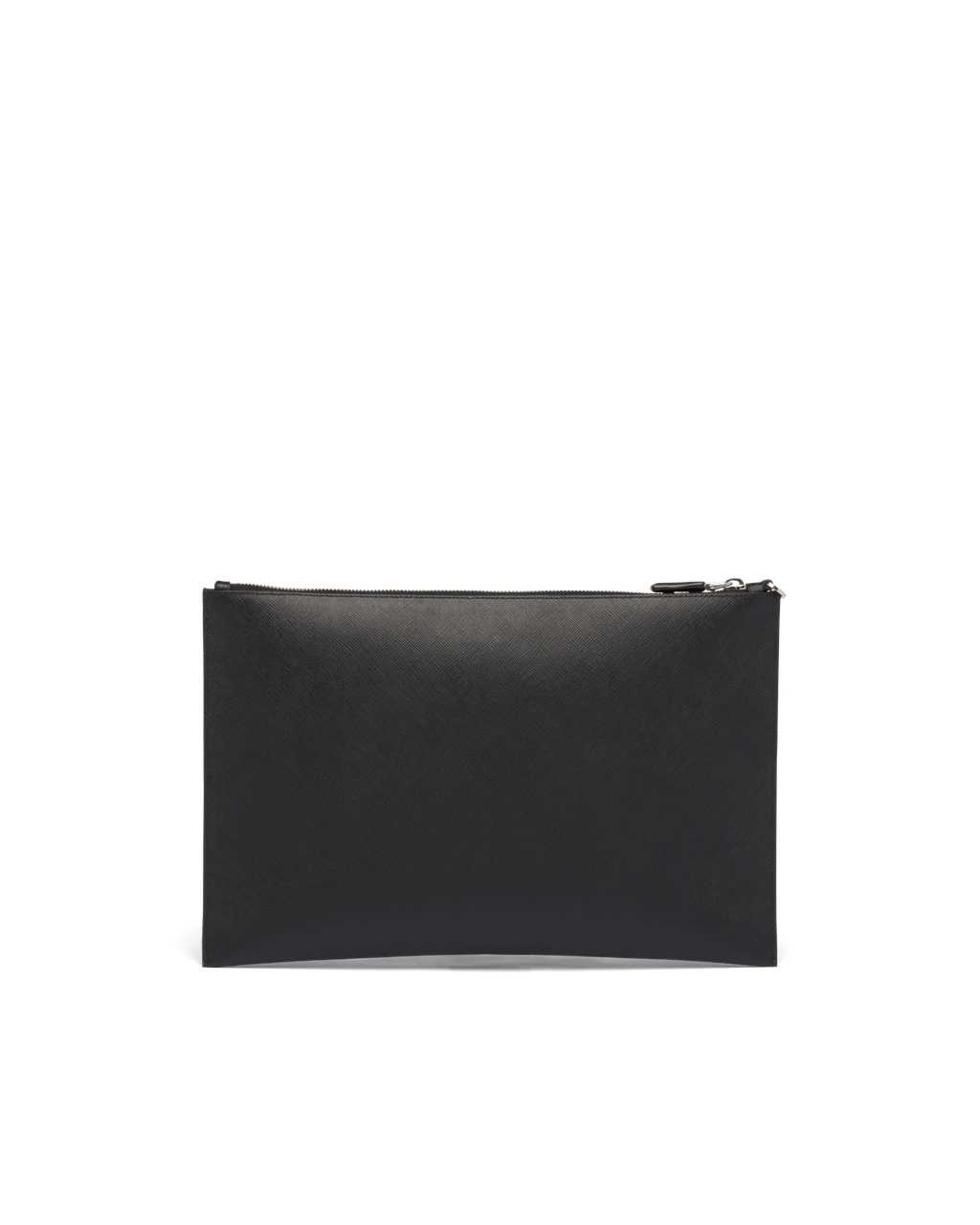 Prada Saffiano Leather Pouch Black | 1502BITWV