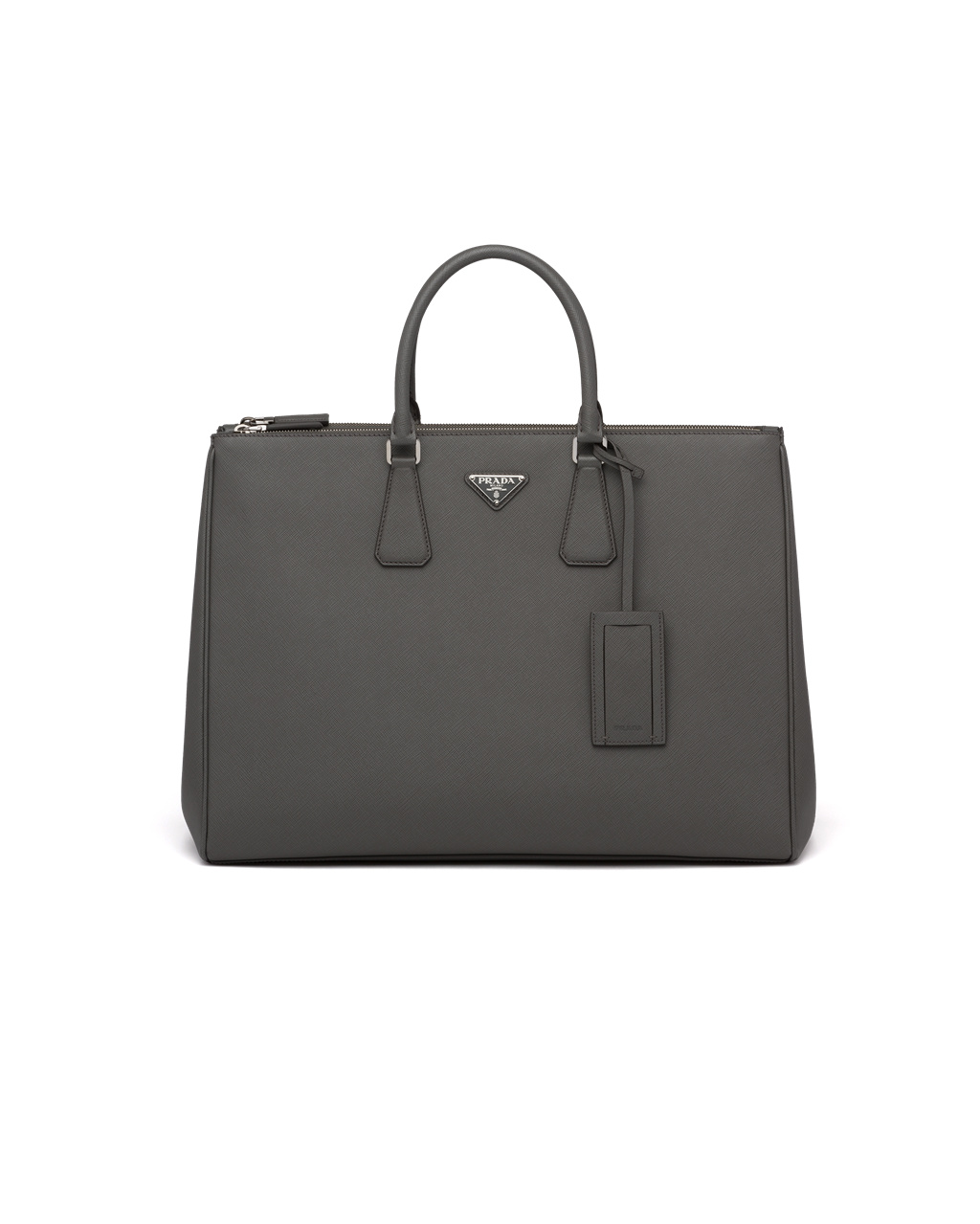 Prada Saffiano Leather Prada Galleria Bag Marble Gray | 5016RCKAU