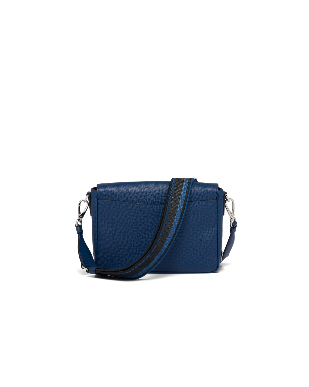 Prada Saffiano Leather Shoulder Bag Bluette | 5634AVLCK