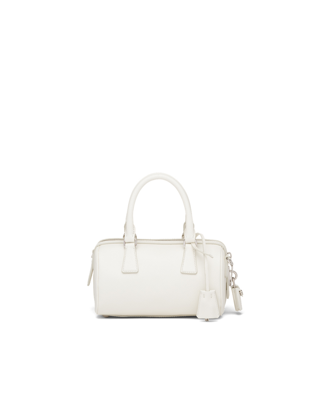 Prada Saffiano Leather Top-handle Bag White | 2594CDTAB