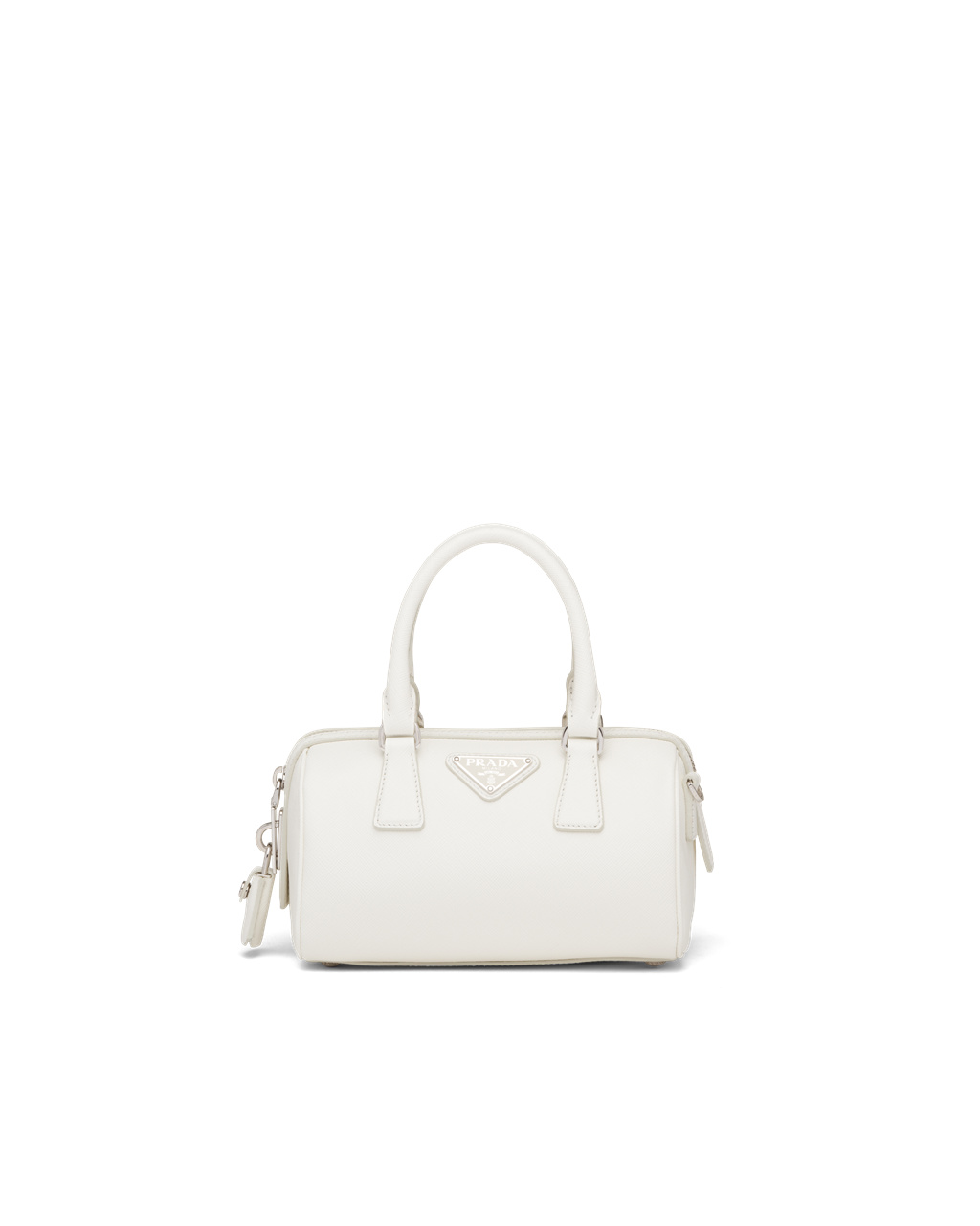 Prada Saffiano Leather Top-handle Bag White | 2594CDTAB