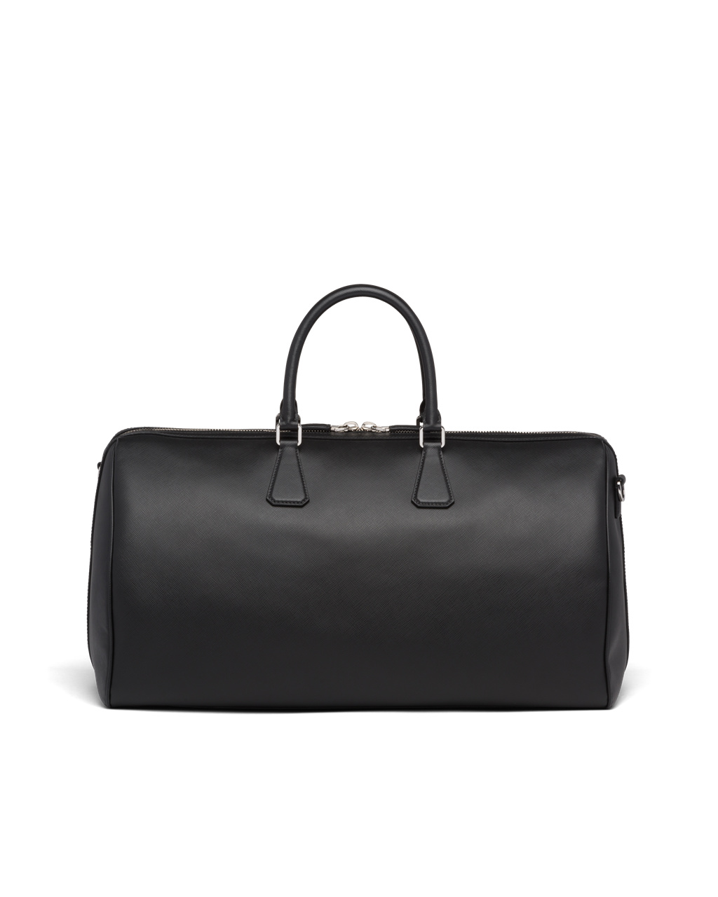 Prada Saffiano Leather Travel Bag Black | 9425VSDIN